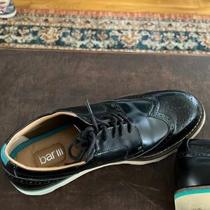 Bar III black shoes size7.5 wings wedge